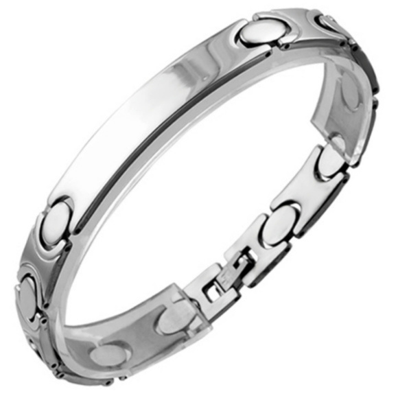 Boutique Other - Stainless Steel ID Bracelet NWT